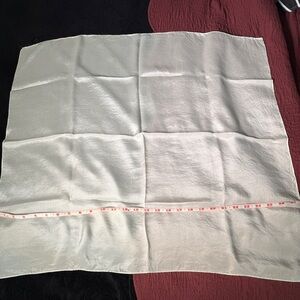 Silk Ivory White Scarf